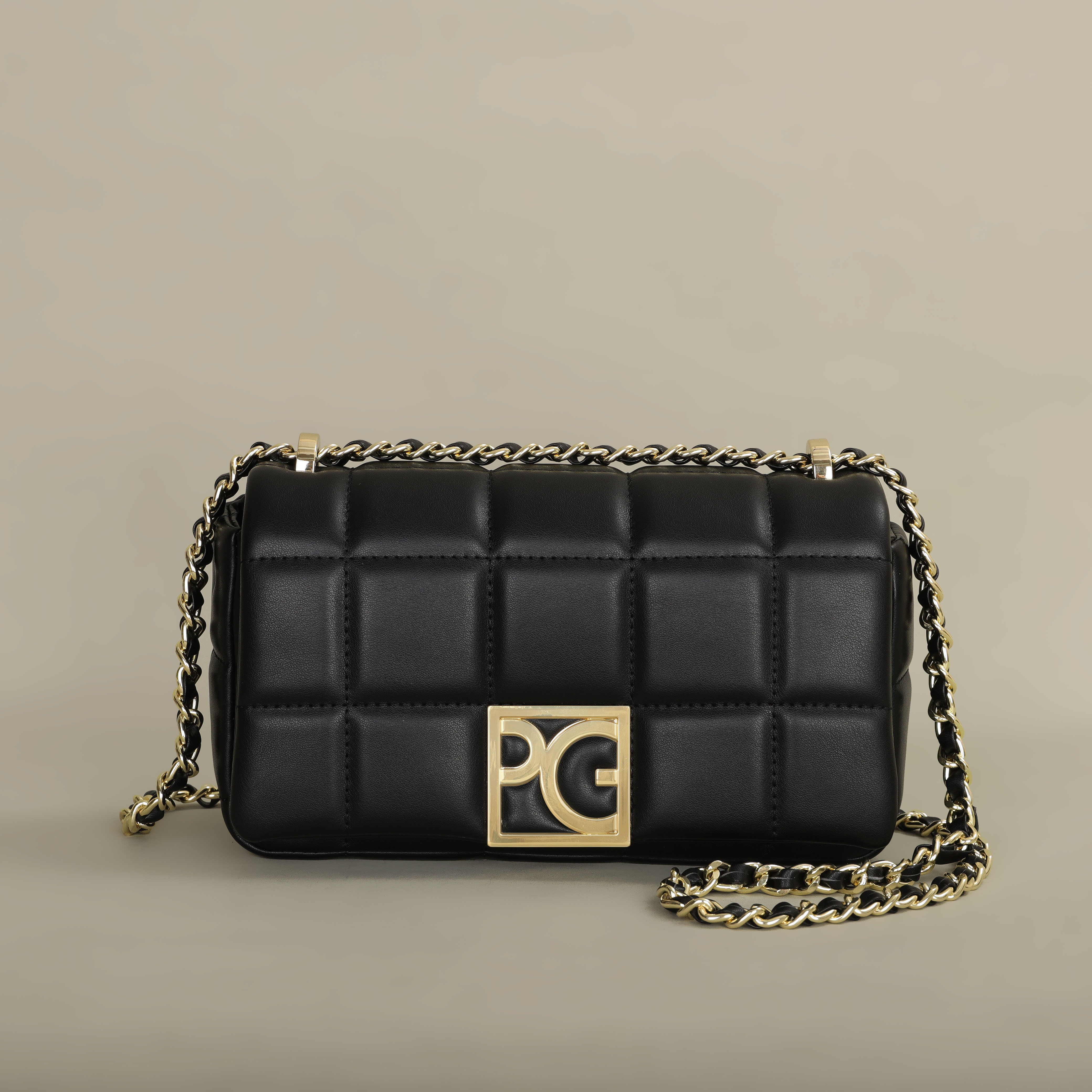 Leatherwork Letters - PG PATSY GARIS Women's Bag Luxury