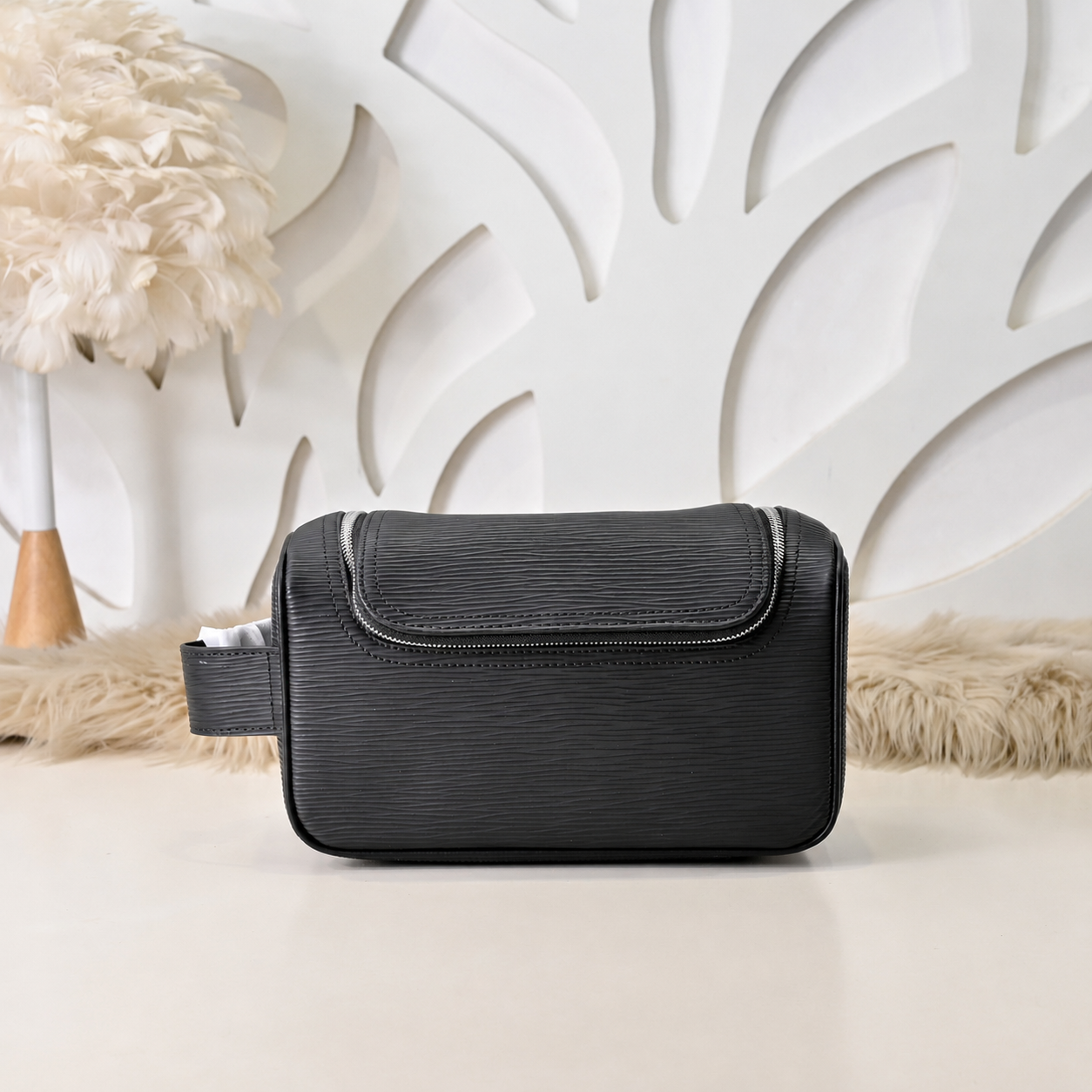 Leatherwork Designs - Mens Clutches Bag Luxury Designer Wave