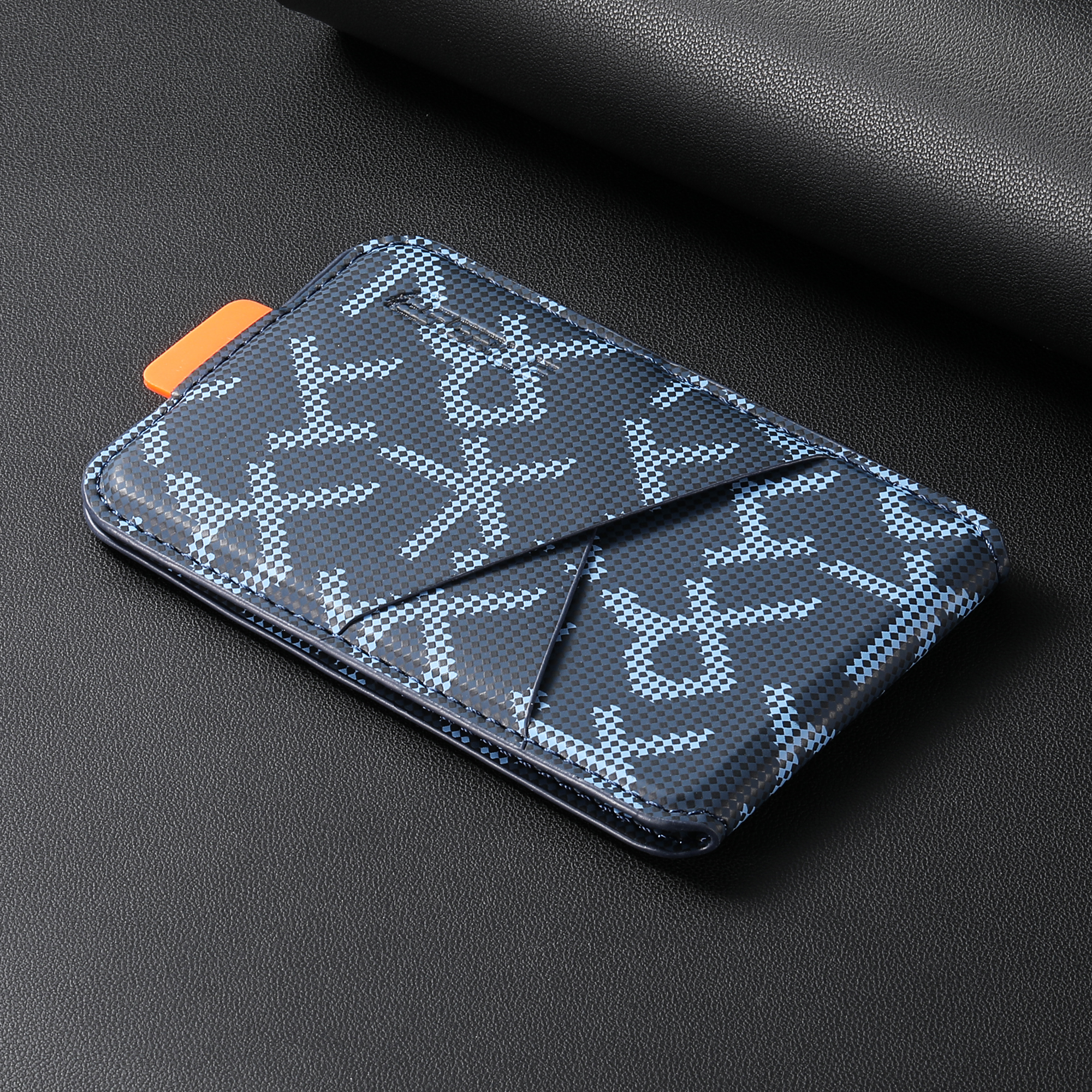 Leatherwork Letters - Business Letter Leather Wallet Card Holder