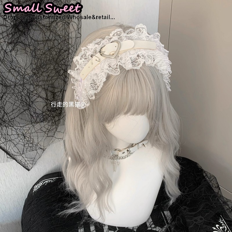 Goth Hair accessories Harajuku - Leatherwork Pony 评论和价格