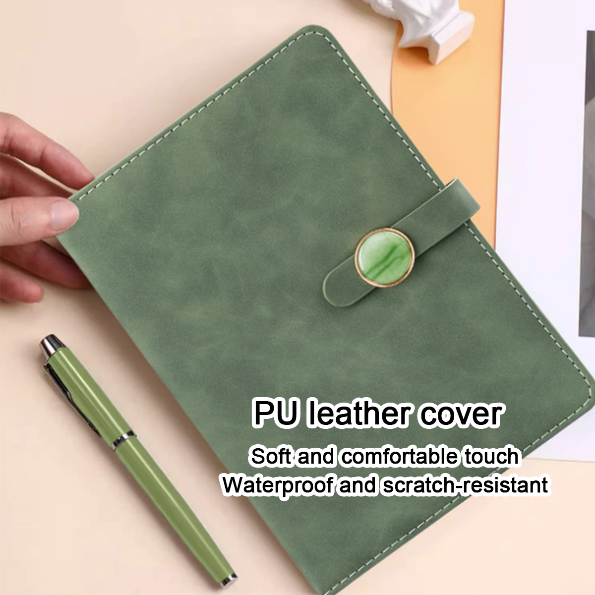 (Can Engrave Logo) A5 Leather  - Leatherwork Books 评论和价格