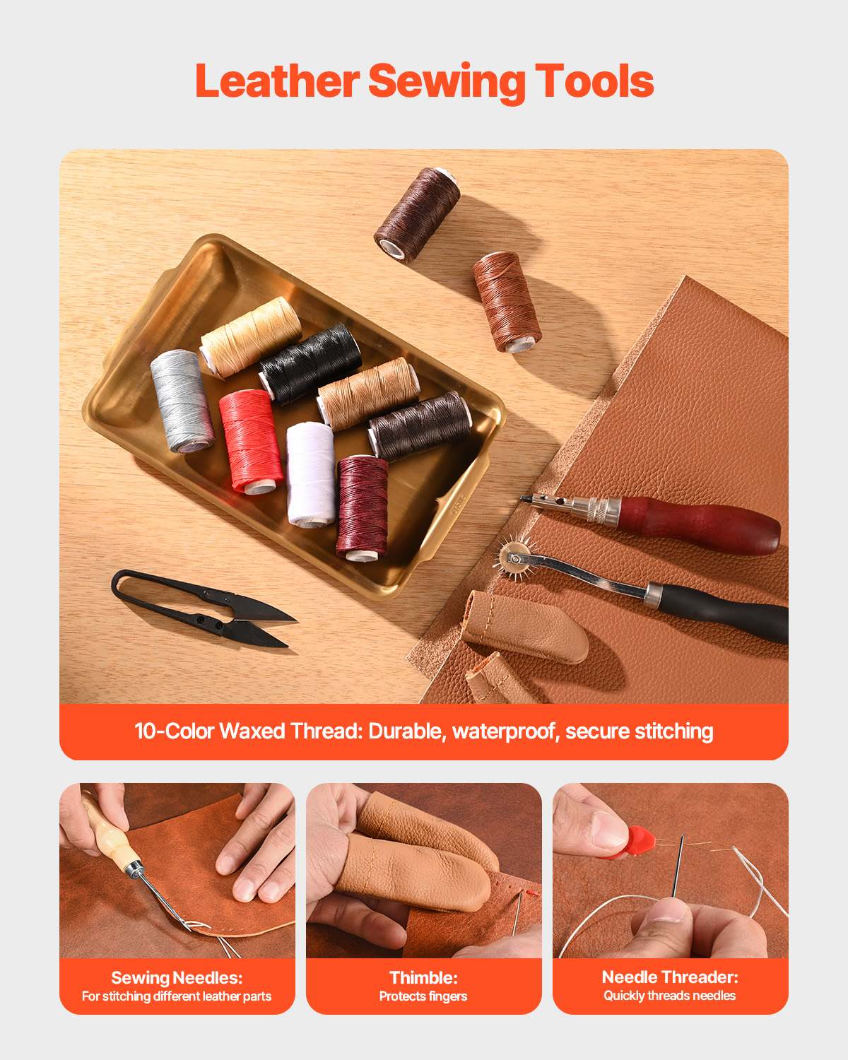 SucceBuy 38/59/61/72/92PCs Lea - Leather Work Organiser 评论和价格