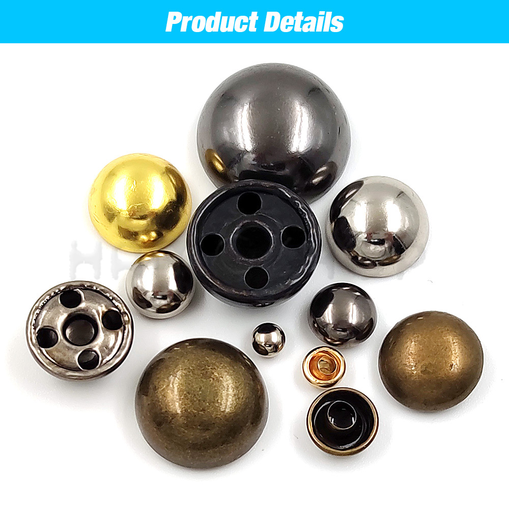 Metal Dome Cap Rivets Studs Ro - Rivet Setter Tool 评论和价格