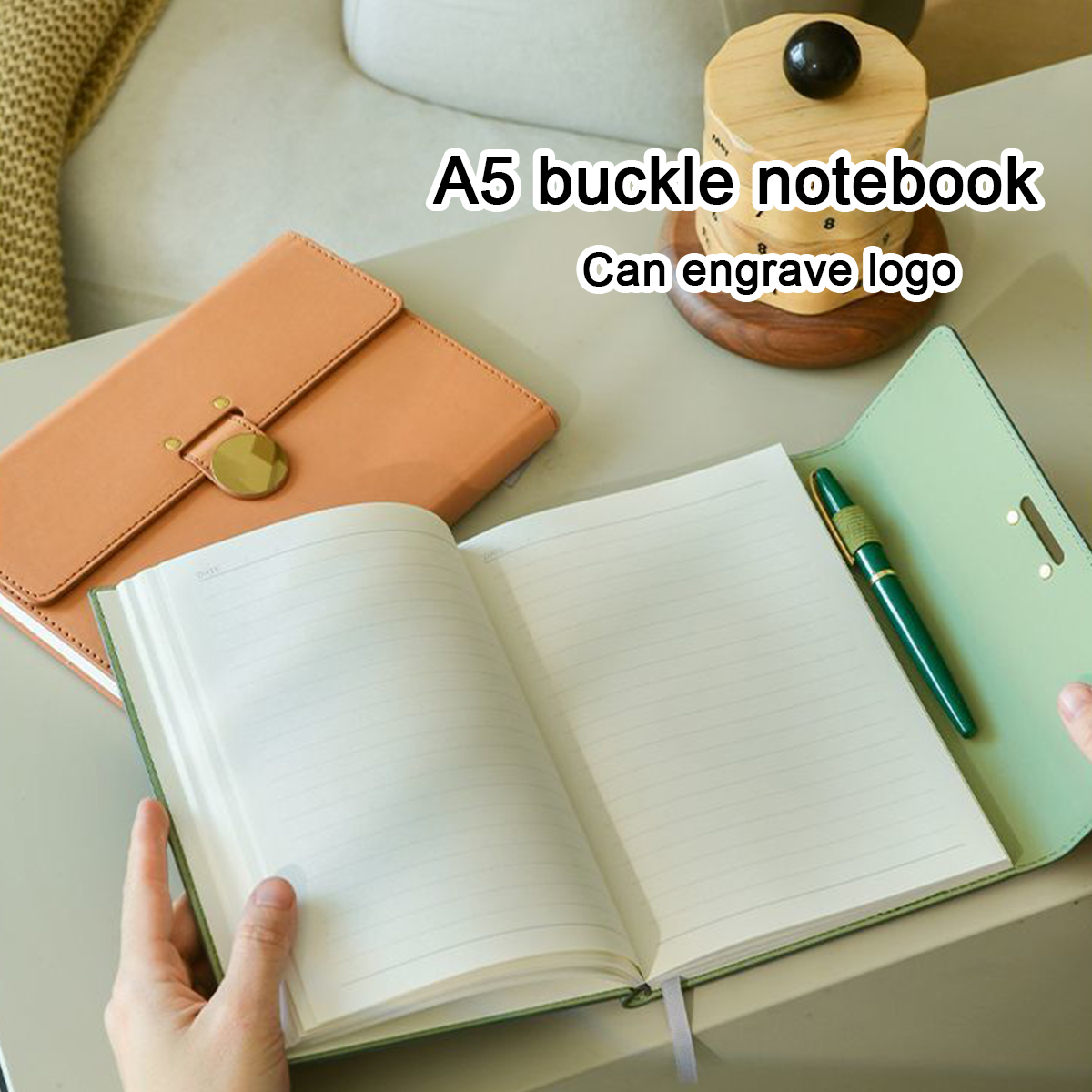 (Can Engrave Logo) A5 Leather  - Leatherwork Books 评论和价格