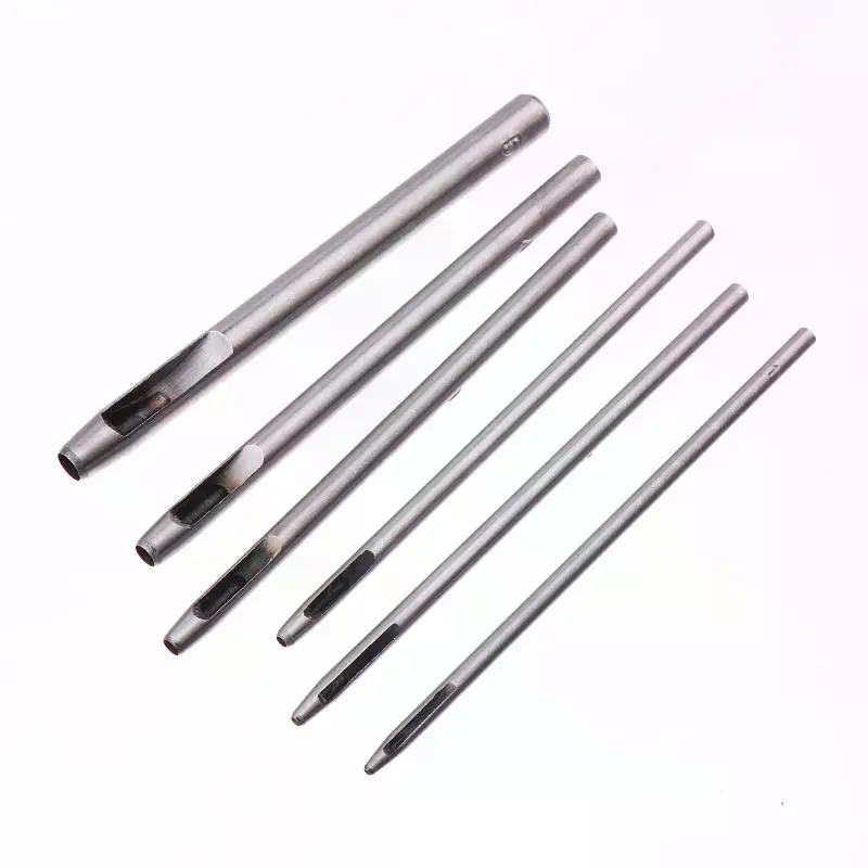6 Pcs Kit Hollow Punch Set Rou - Leather Work Organiser 评论和价格