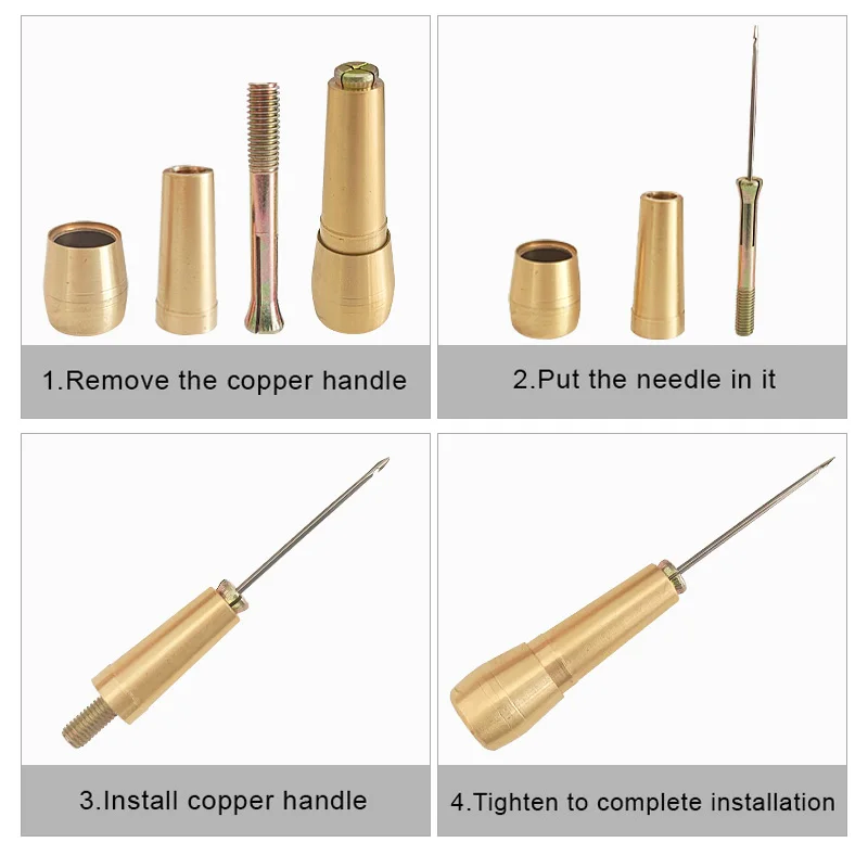 Leather Sewing Kit DIY Leather - Leatherwork Needles 评论和价格