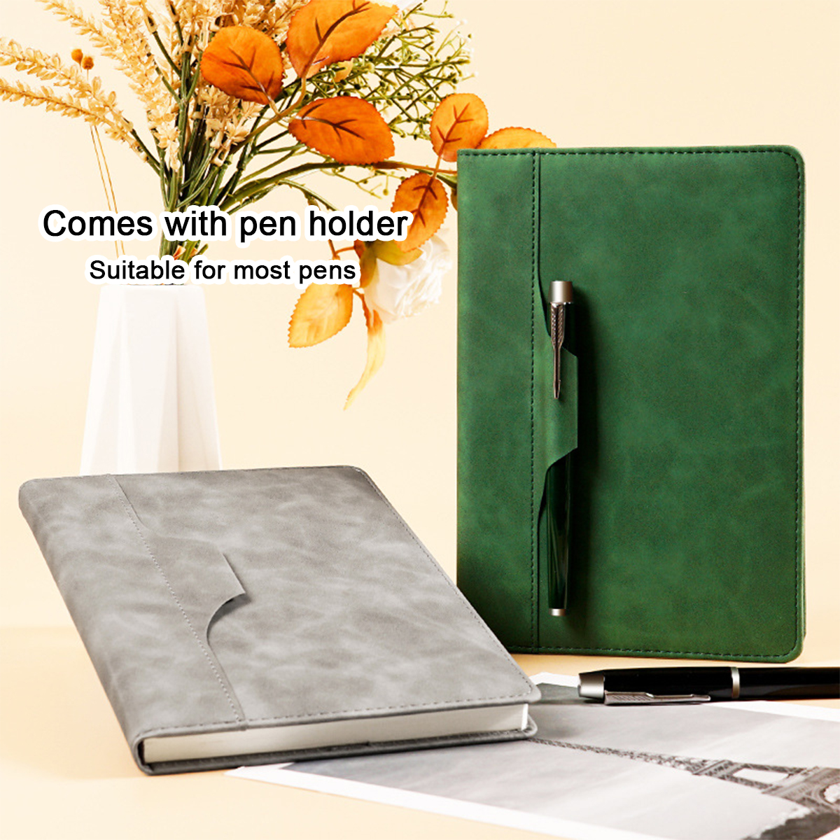 (Can Engrave Logo) A5 Leather  - Leatherwork Books 评论和价格