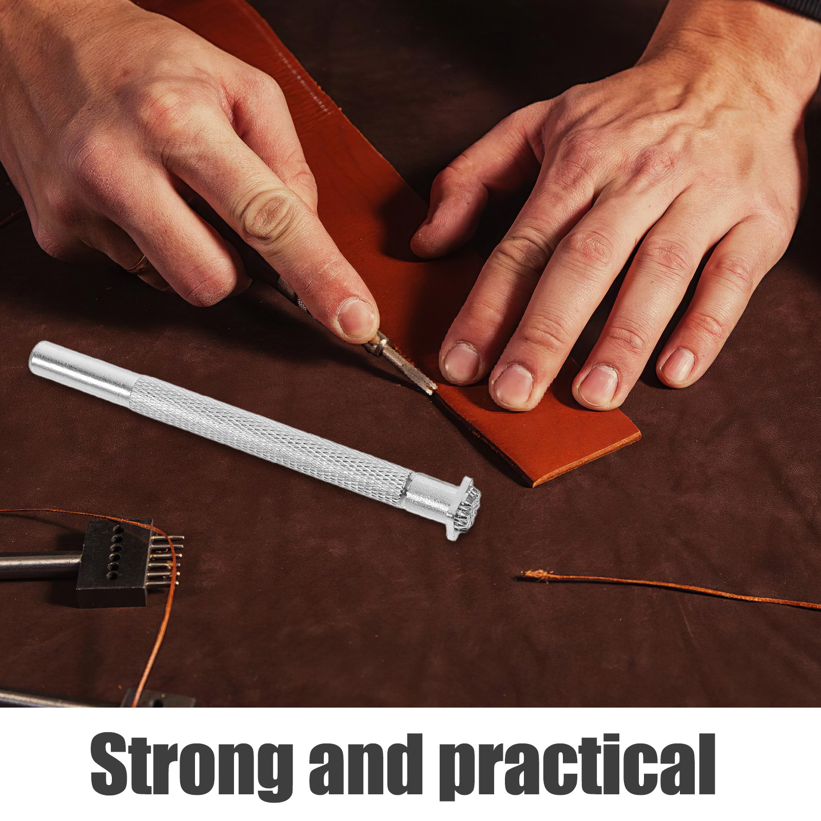 1Set Leatherworking Tool Set B - Leatherwork Kits For Beginners 评论和价格