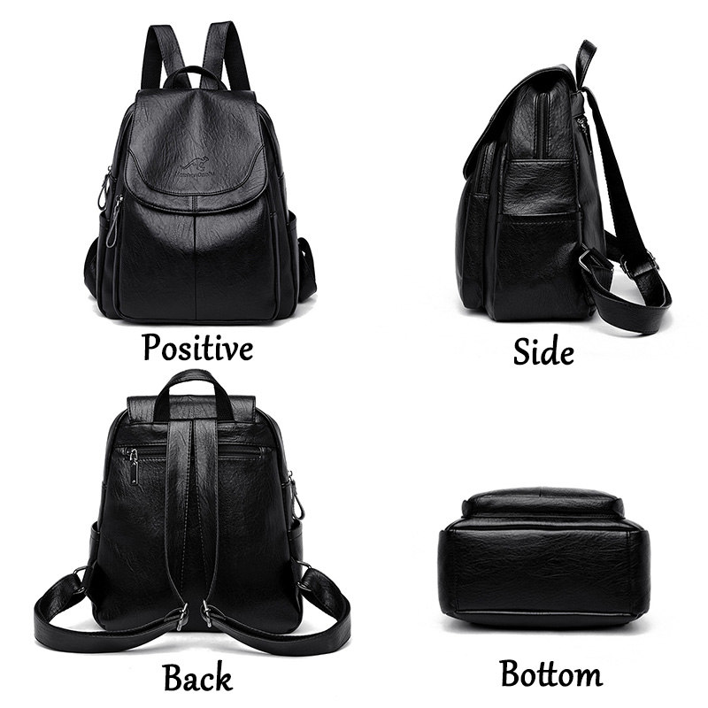 9 Color Women Soft Leather Bac - Leatherwork Letters 评论和价格