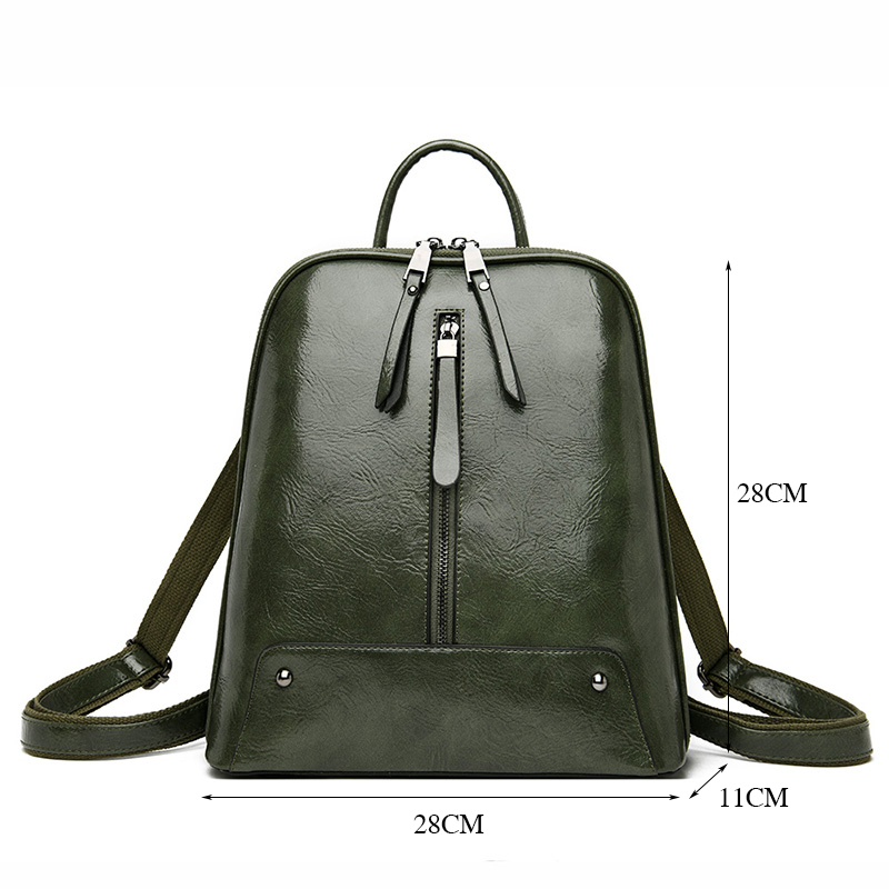 Women Leather Backpack Fashion - Leatherwork Wallet 评论和价格