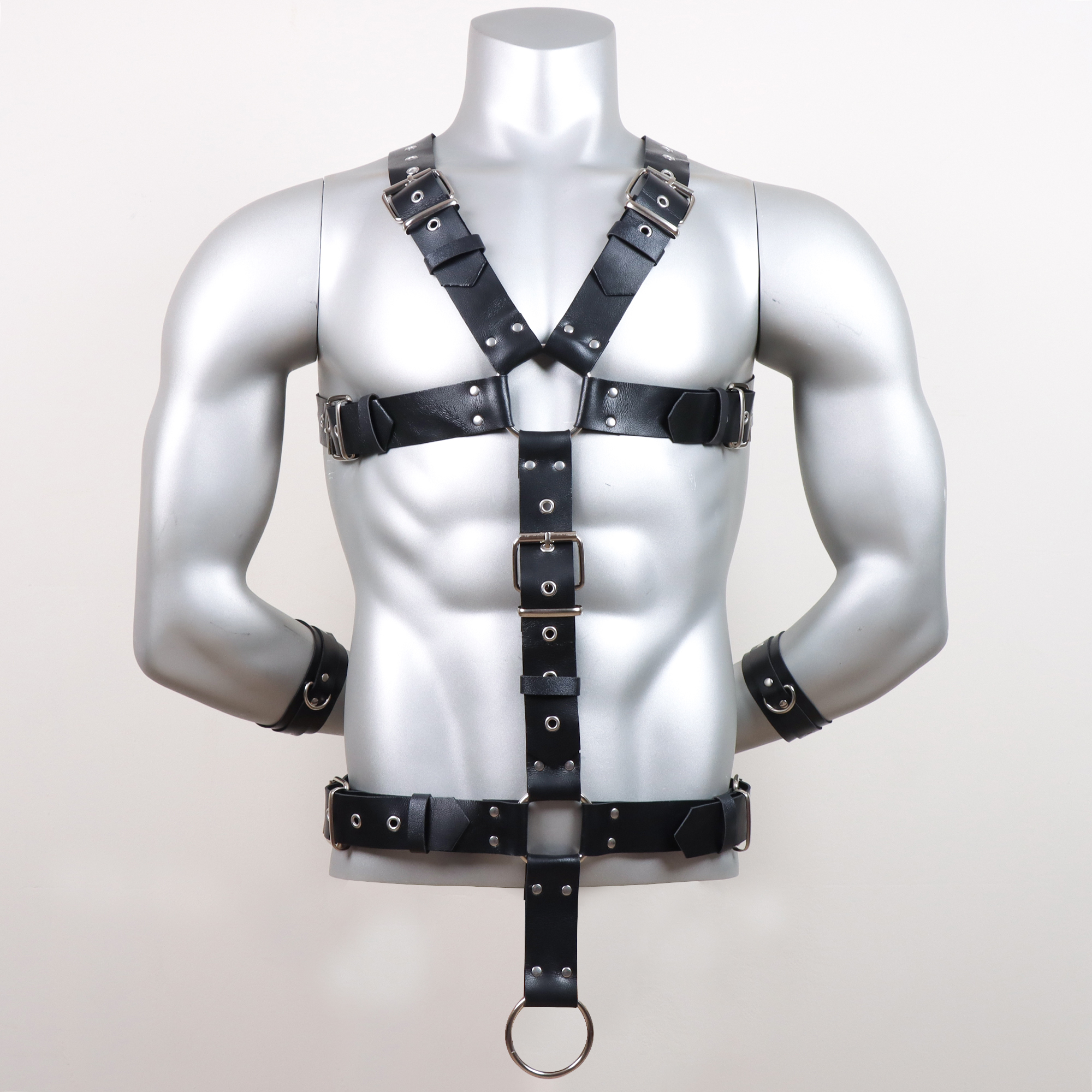 Men Sexy Leather Vest Bondage  - Leather Work Vest 评论和价格