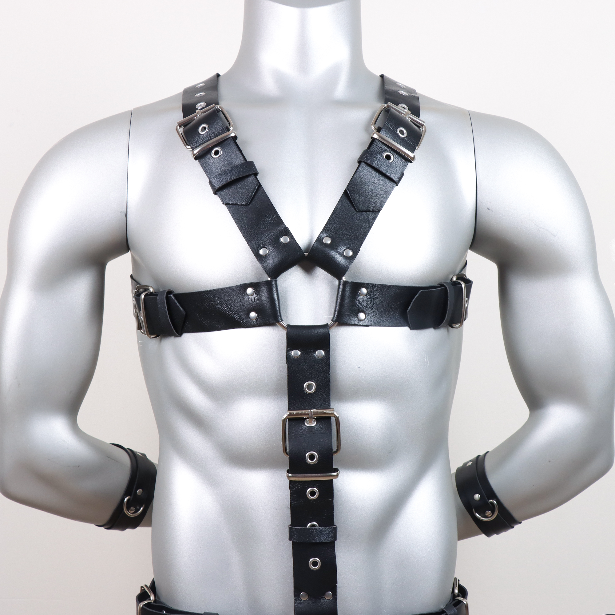 Men Sexy Leather Vest Bondage  - Leather Work Vest 评论和价格