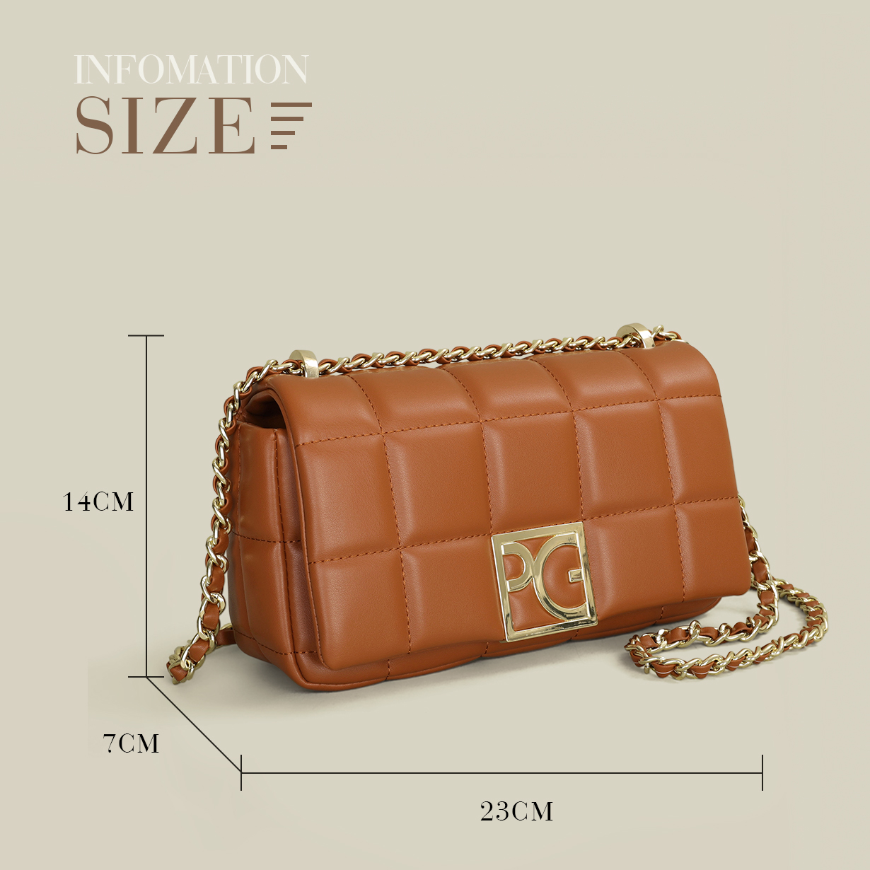 PG PATSY GARIS Women's Bag Lux - Leatherwork Letters 评论和价格