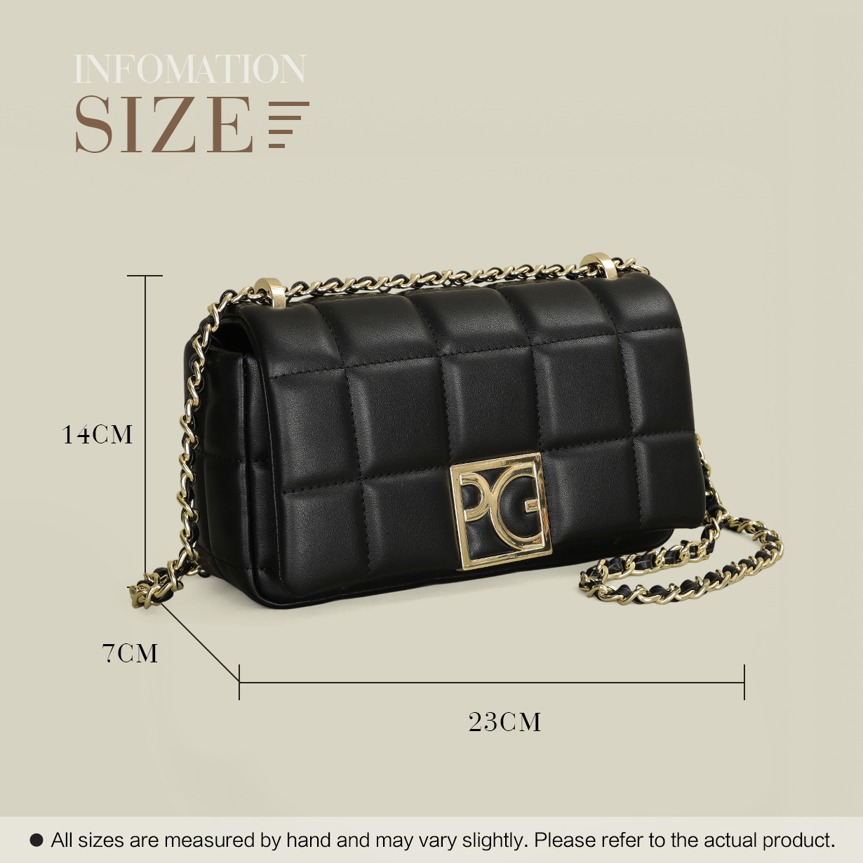 PG PATSY GARIS Women's Bag Lux - Leatherwork Letters 评论和价格