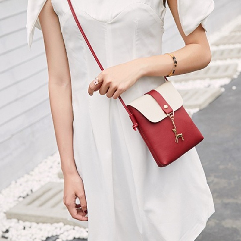 New Deer Pendant Bag Women's S - Leatherwork Workshop 评论和价格