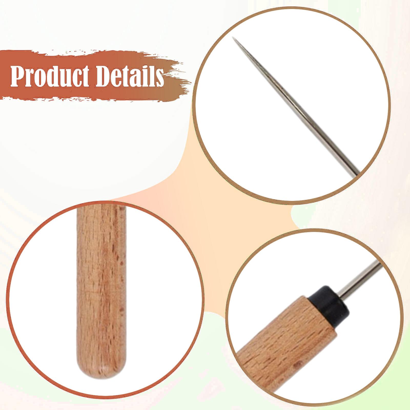 Hand Sewing Awl Tool Leatherwo - Leatherwork Kits For Beginners 评论和价格