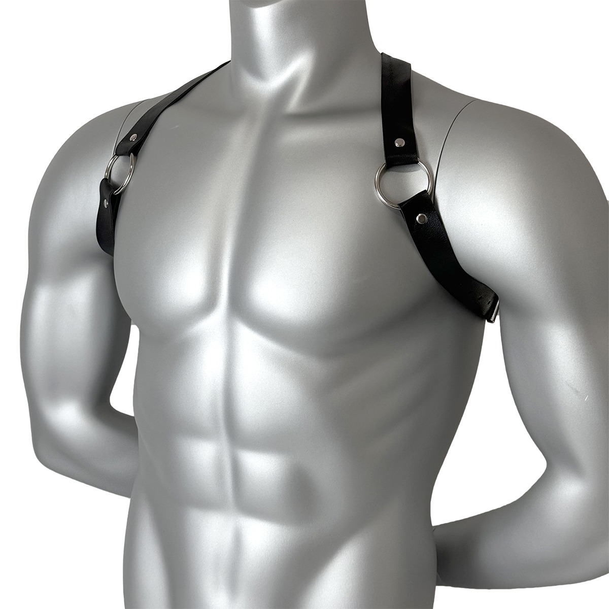 PU Leather Vest Strap Braces S - Leather Work Vest 评论和价格