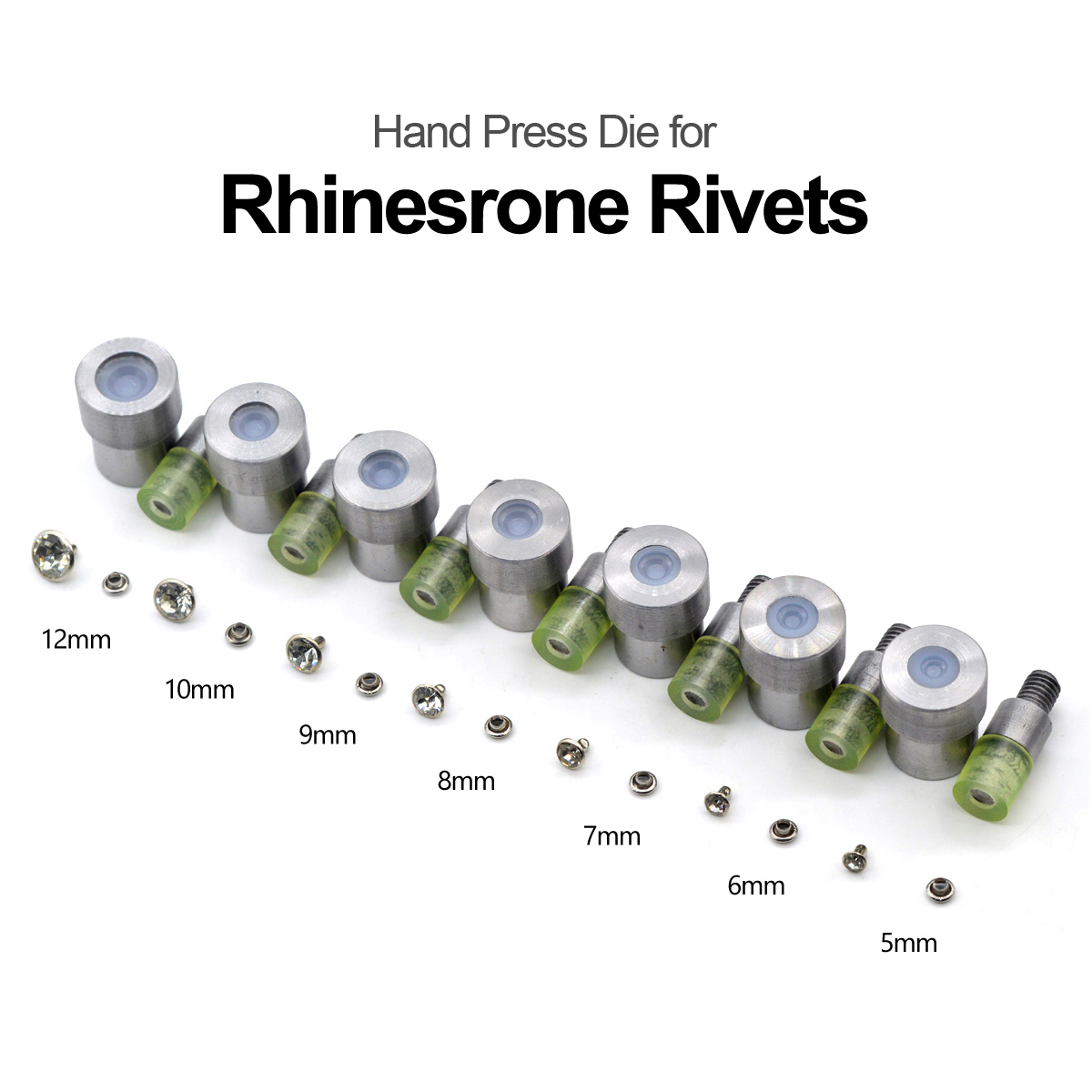 KALASO 1Set Hand Press Die Mou - Rivet Setter Tool 评论和价格