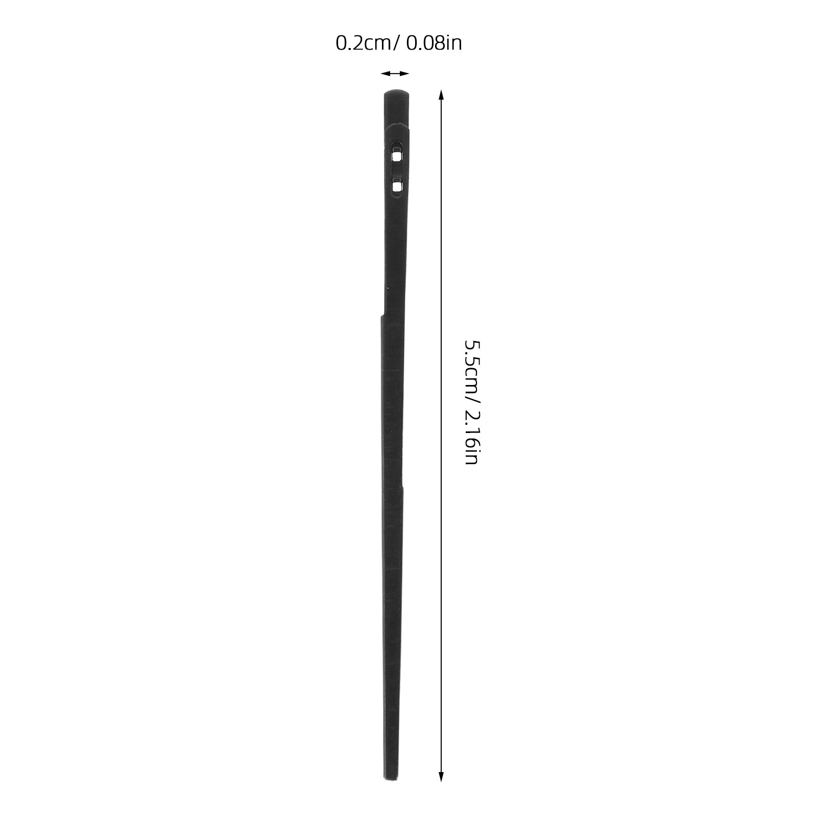2Pcs Flat Head Double Hole Lac - Leatherwork Needles 评论和价格