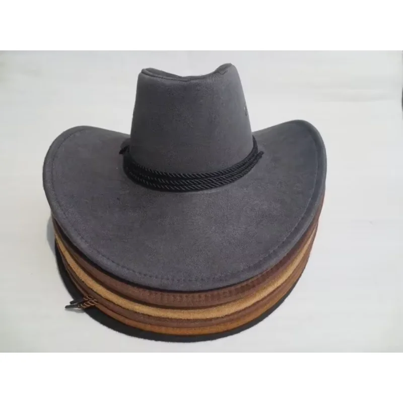 Fashion Sun Hat Faux Leather C - Leather Work Hat 评论和价格