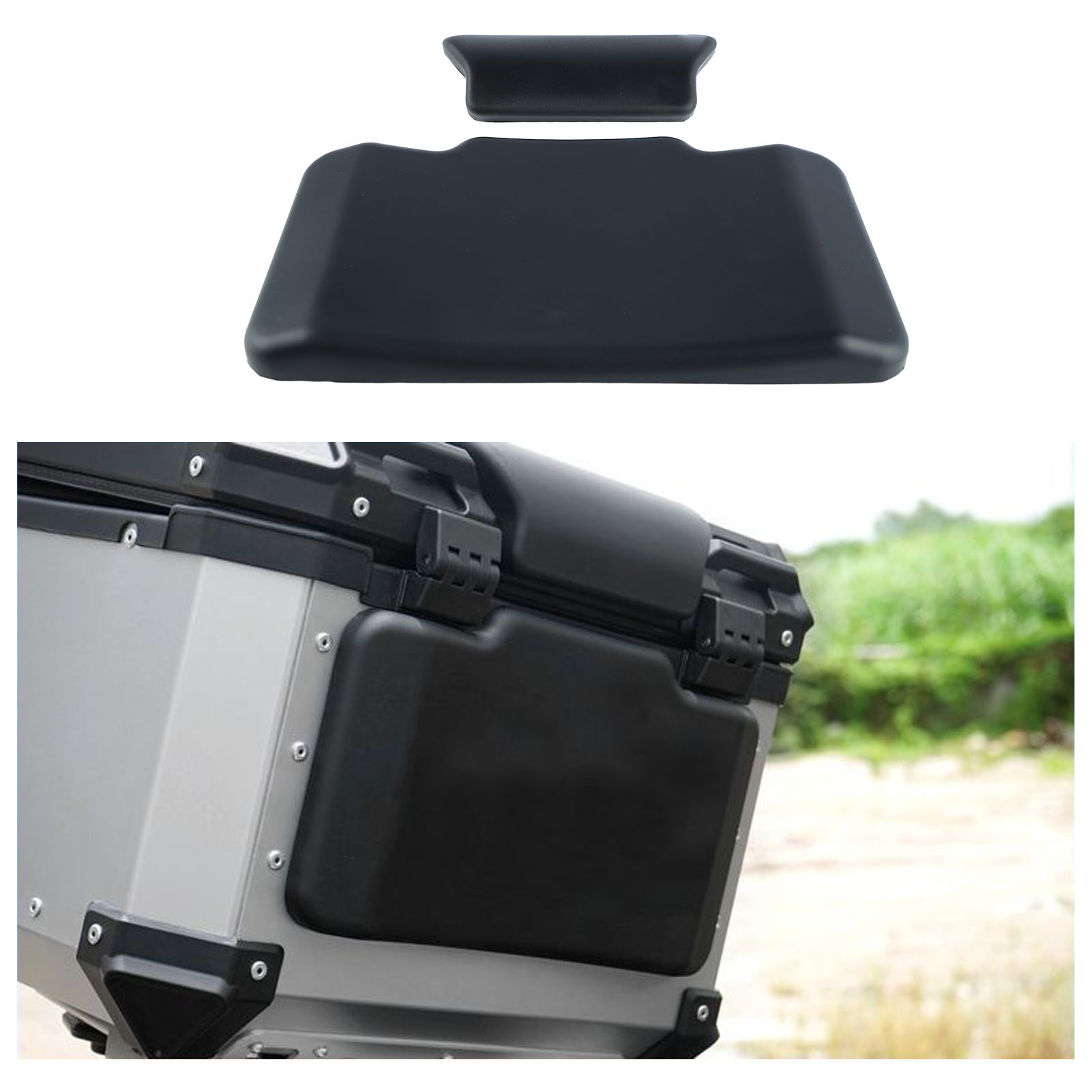 Motorcycle Tail Box Backrest P - Leatherwork Pony 评论和价格