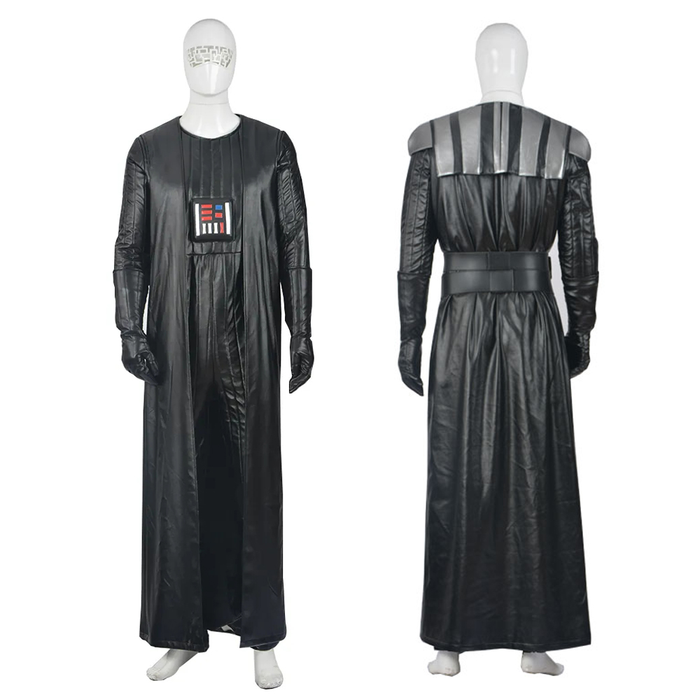 Darth Cos Vader Cosplay Costum - Leather Work Vest 评论和价格