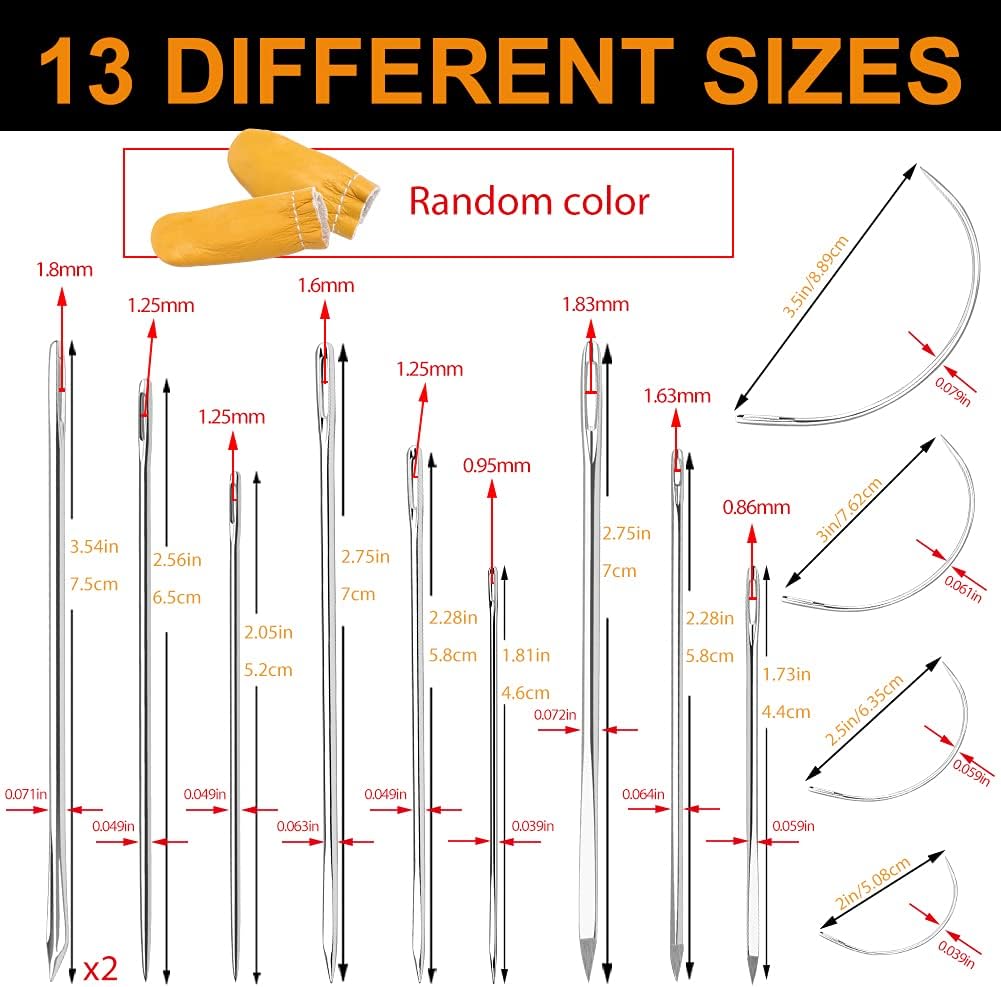 IMAZY Heavy Duty Leather Hand  - Leatherwork Needles 评论和价格