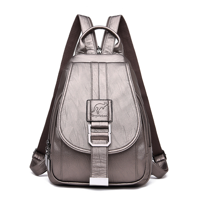 HOT 6 Color Women Backpacks Wo - Leatherwork Letters 评论和价格