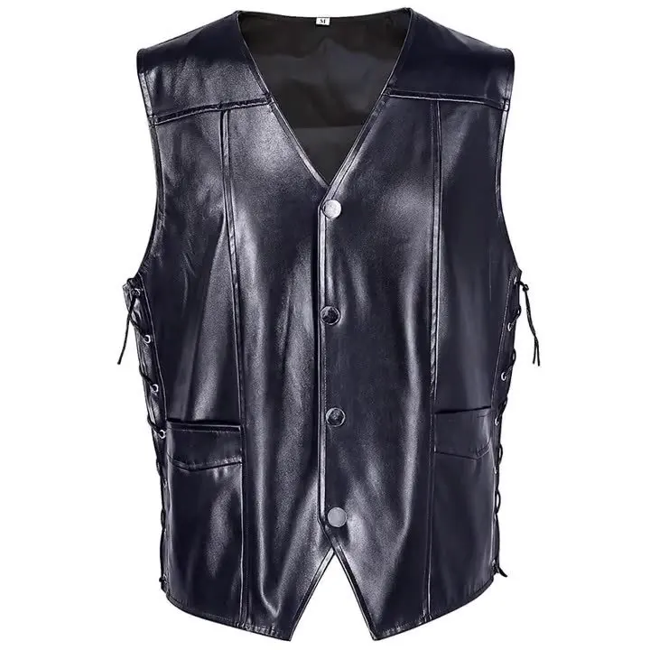Daryl Dixon Costume Cosplay Ve - Leather Work Vest 评论和价格