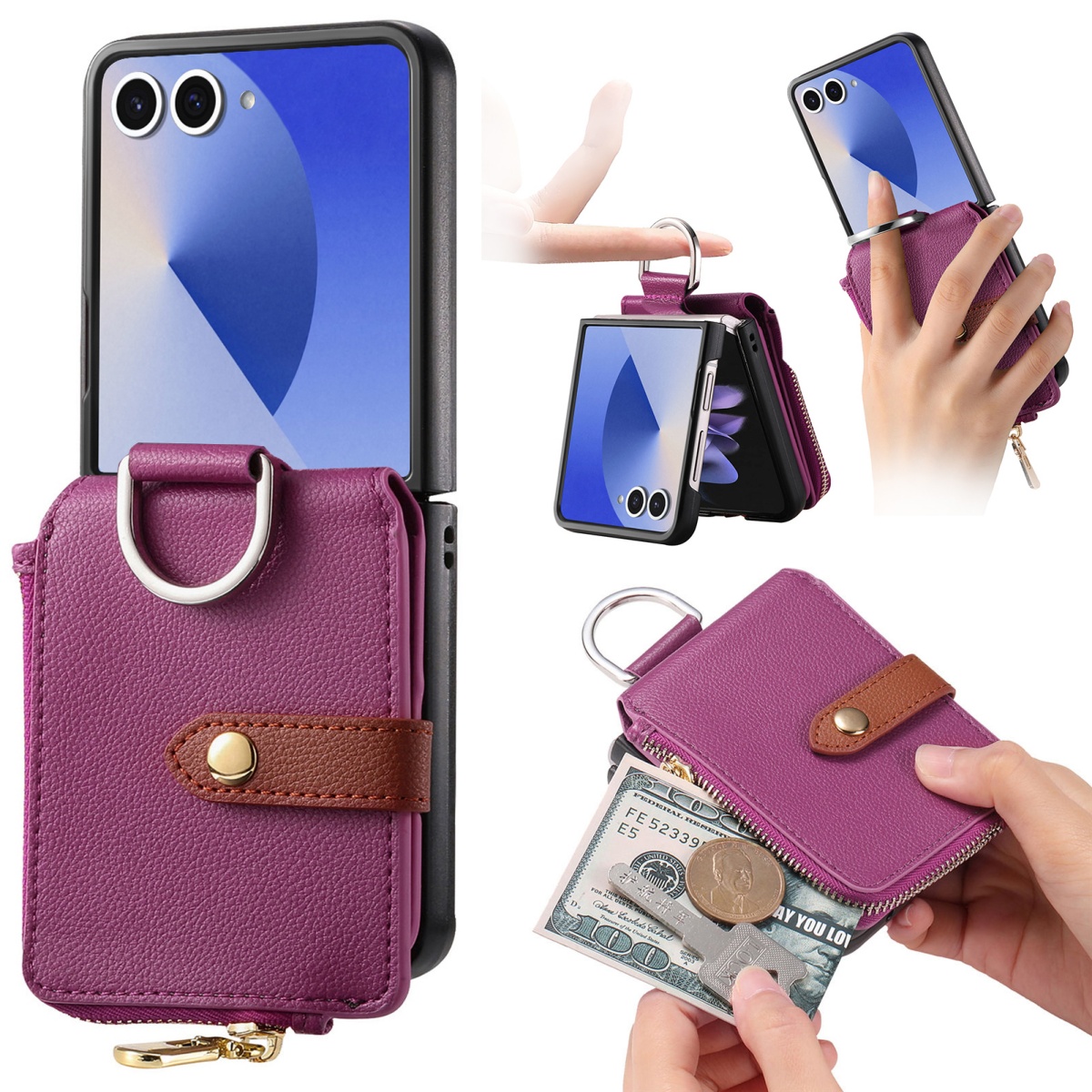 Luxury Card Holder Phone Case  - Leatherwork Wallet 评论和价格