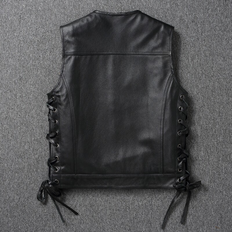 2026 Trendy Men's High Quality - Leather Work Vest 评论和价格