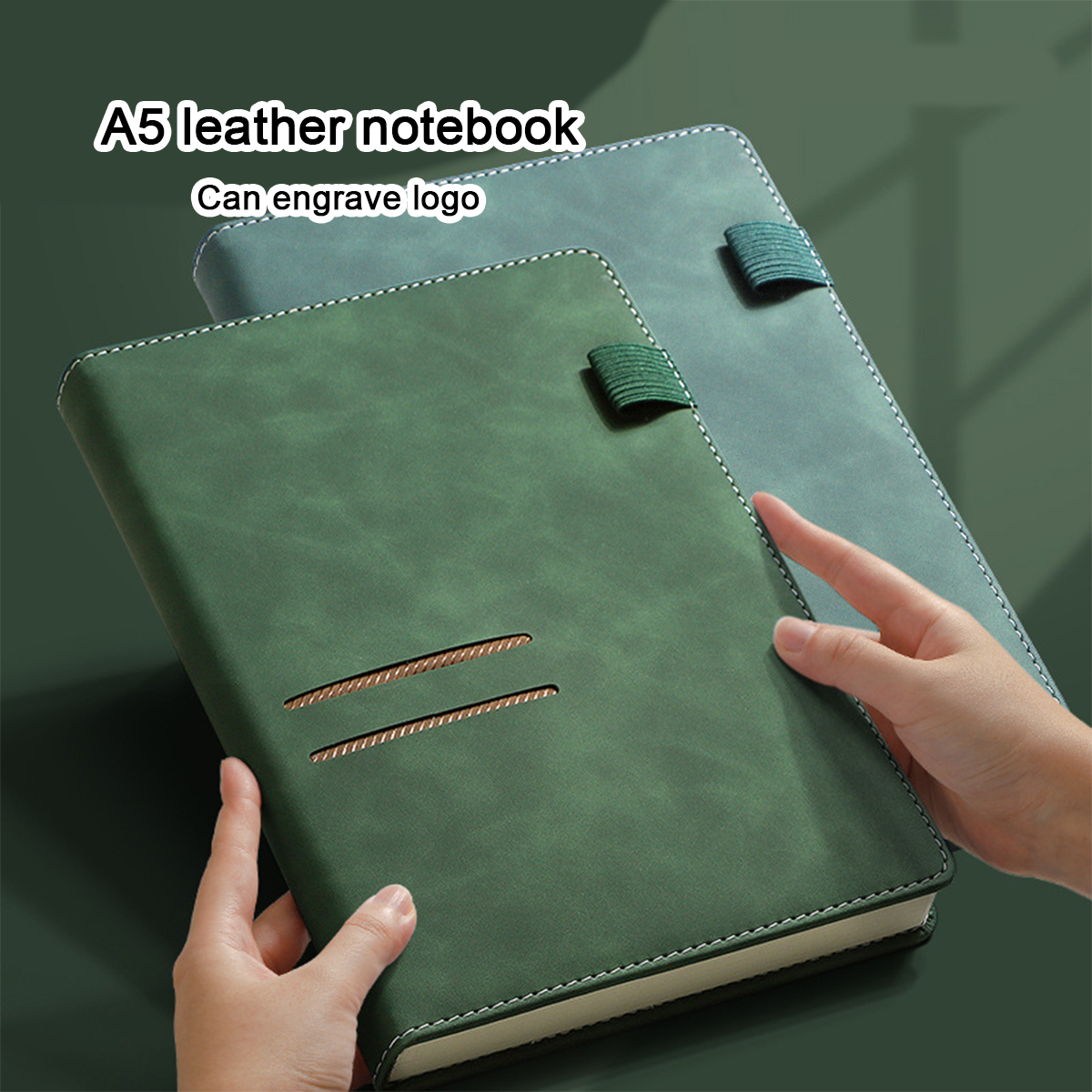 (Can Engrave Logo) A5 Leather  - Leatherwork Books 评论和价格