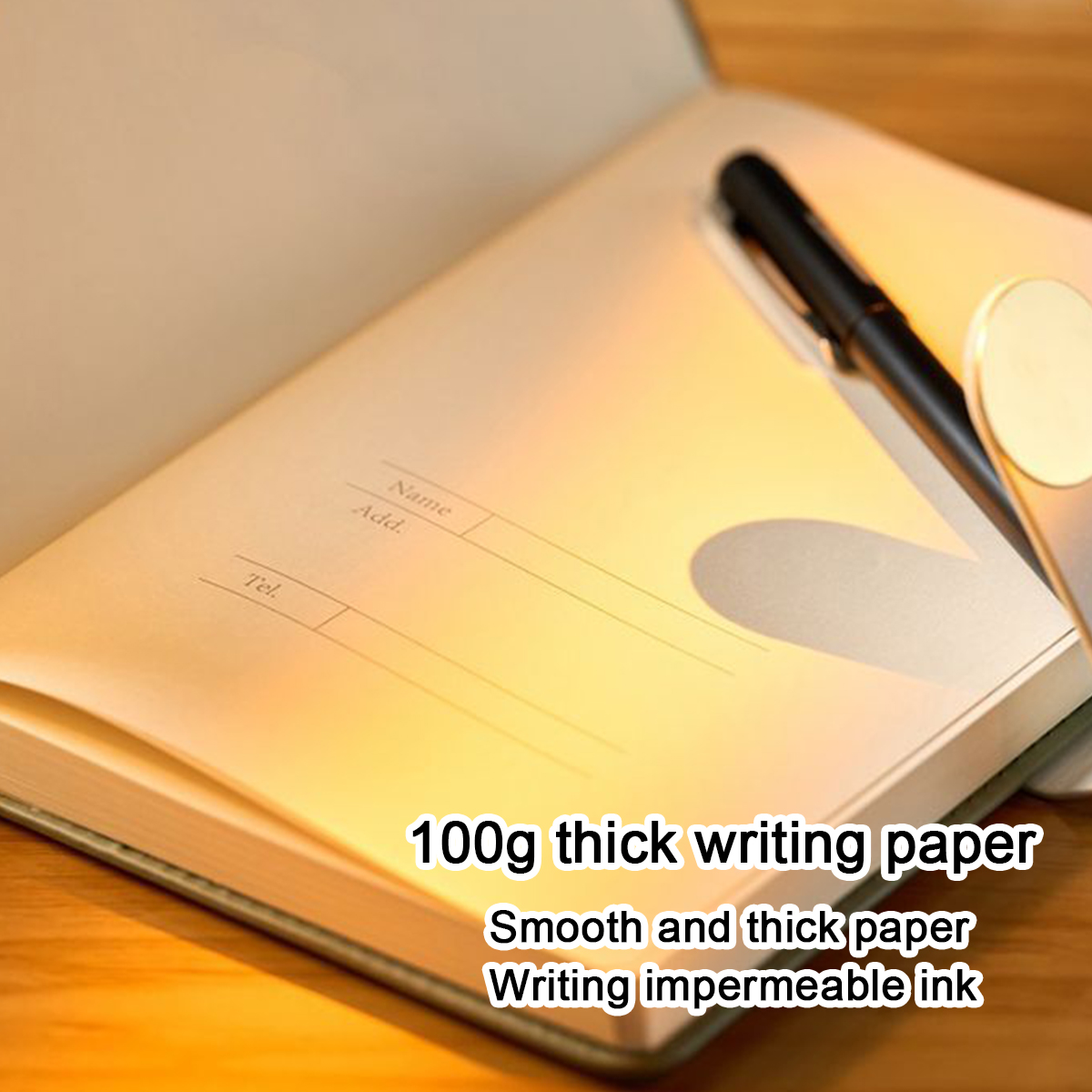 (Can Engrave Logo) A5 Thickene - Leatherwork Books 评论和价格