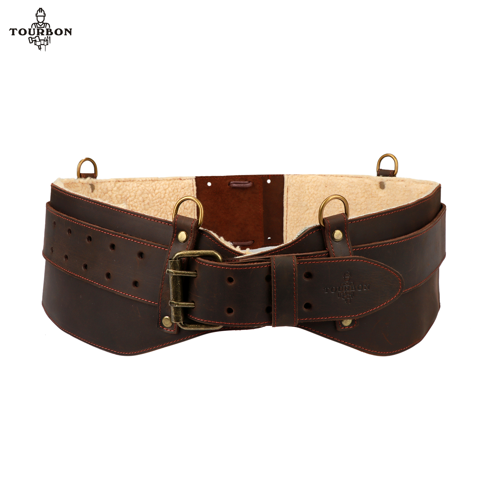 Tourbon Padded Leather Work Be - Leather Works Belt 评论和价格