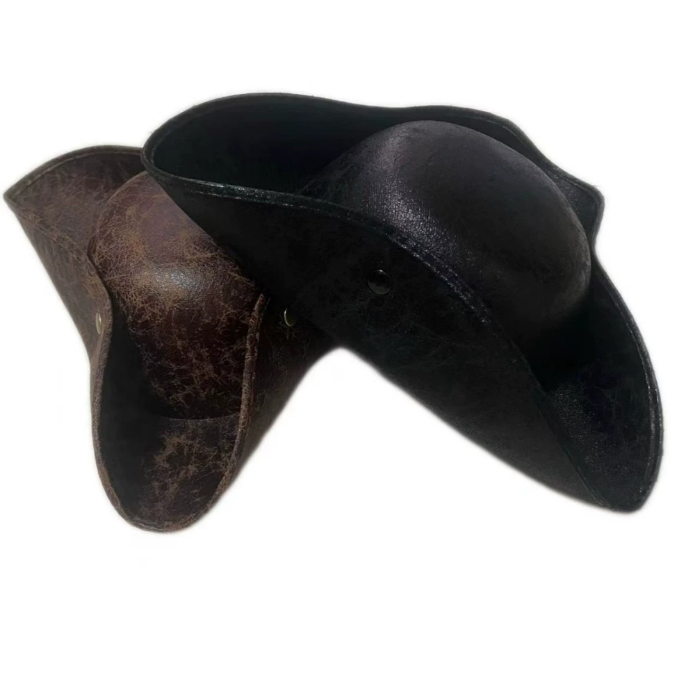 Sun Hats Faux Leather Pirate H - Leather Work Hat 评论和价格