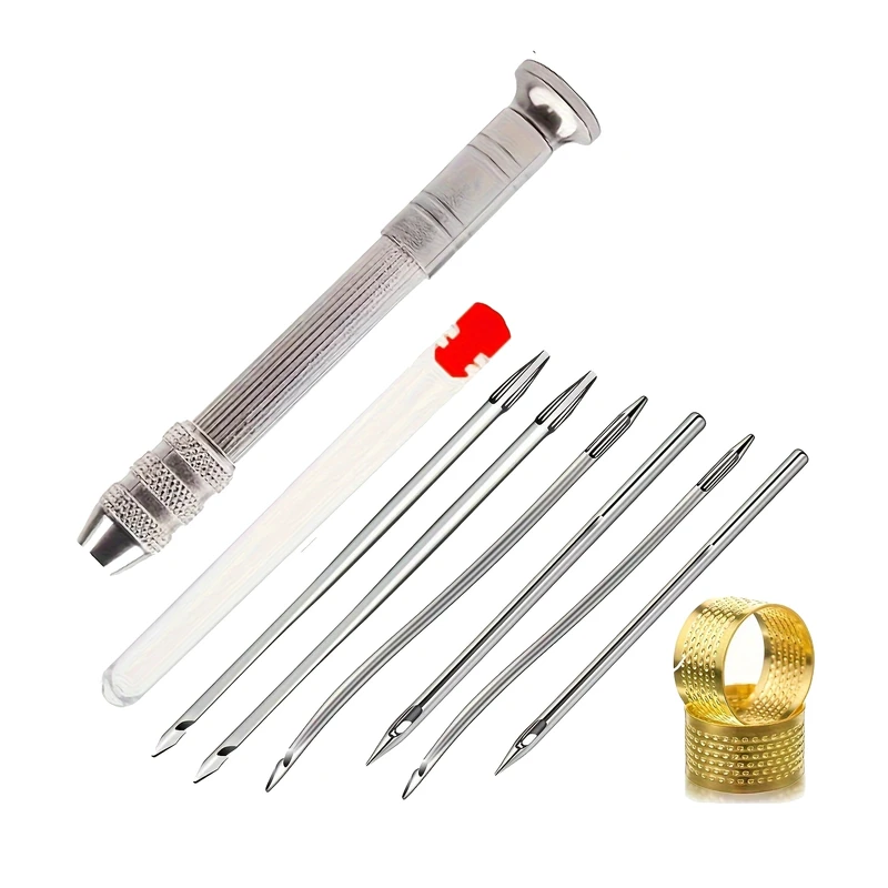 Leather Sewing Needles Kit, Se - Leatherwork Needles 评论和价格