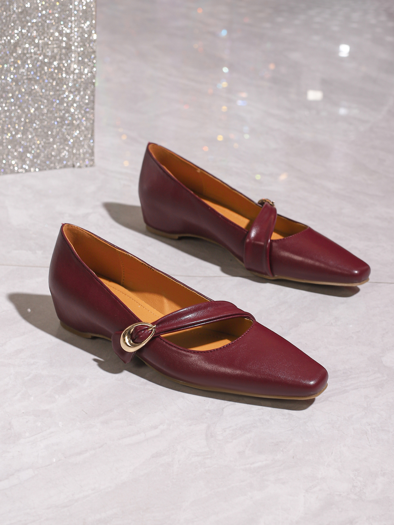 Women's Mary Jane Shoes, 3.5cm - Leatherwork In French 评论和价格