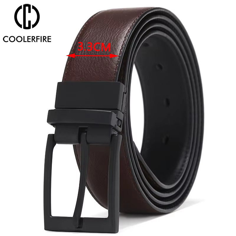 Men Belt Business Dress Belts  - Leather Works Belt 评论和价格