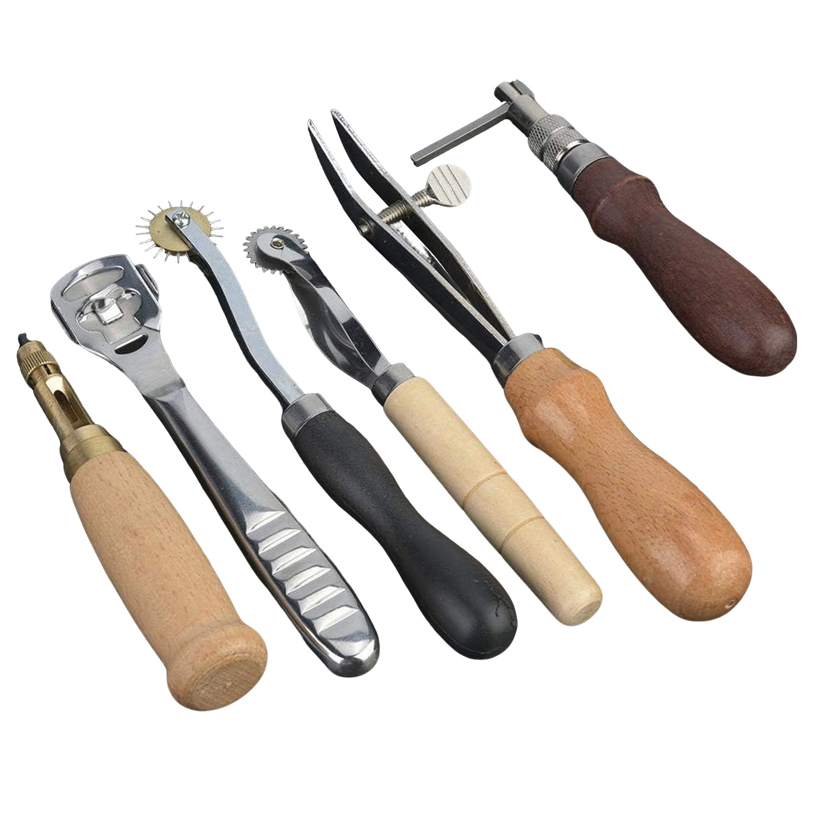 Leather Tools, 19 Pcs Leather  - Leather Work Organiser 评论和价格