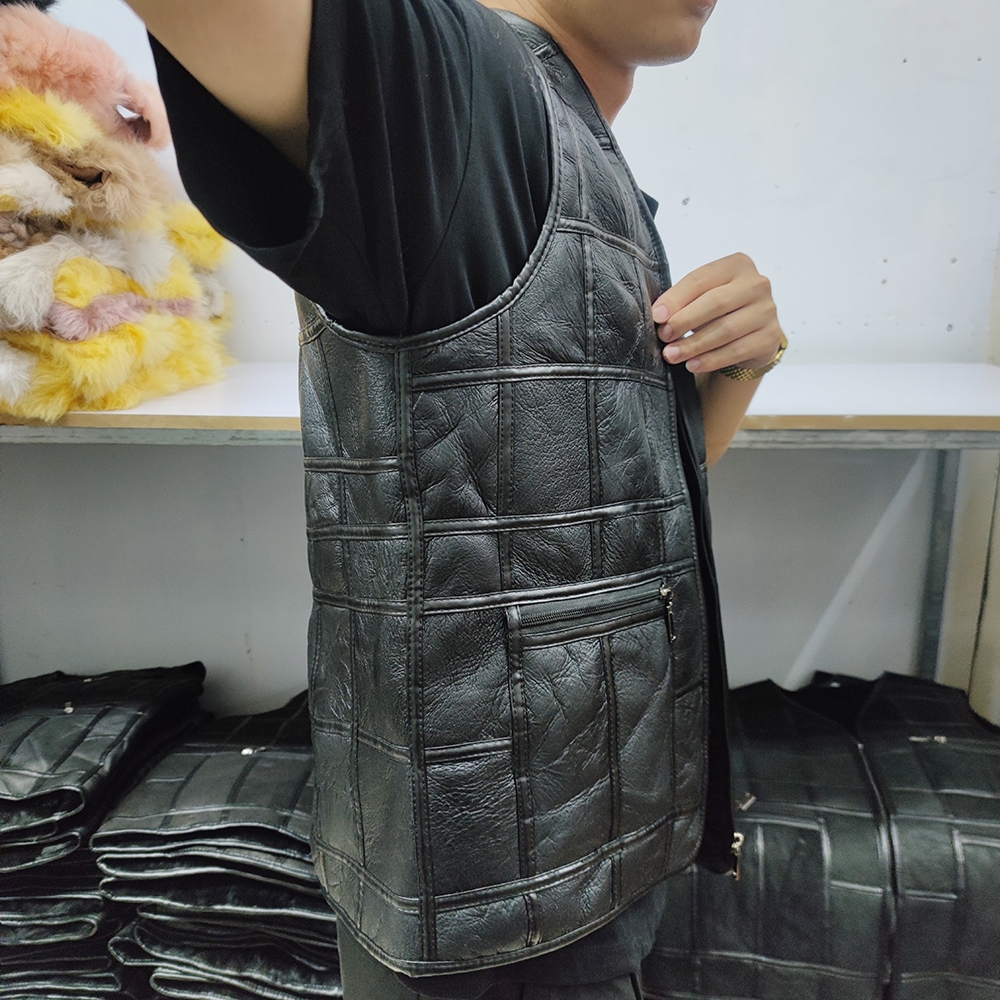 2026 Real Sheepskin Genuine Le - Leather Work Vest 评论和价格