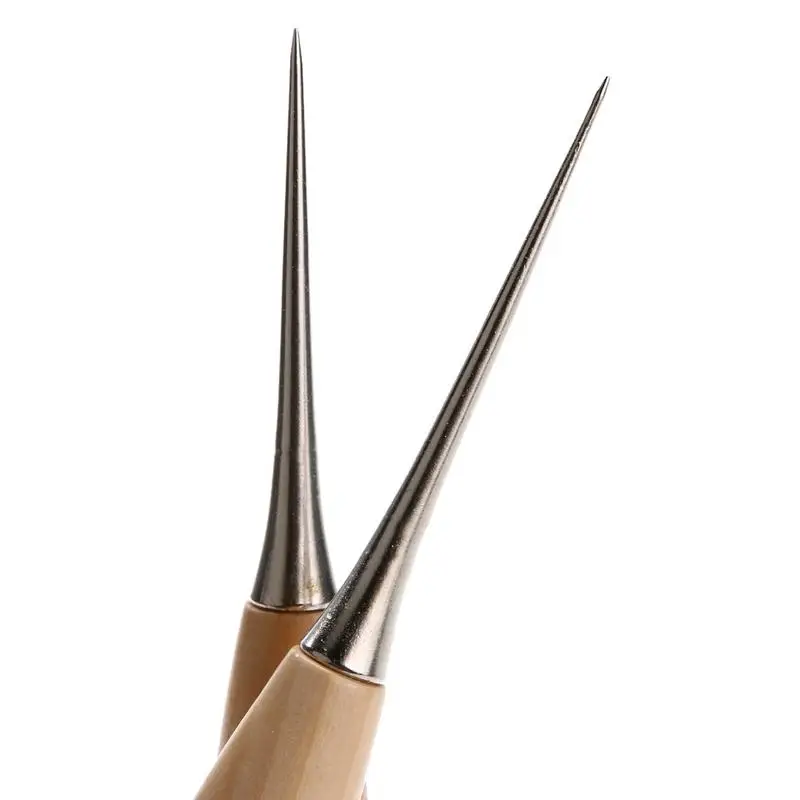 2/3Pcs/Pack Leather Sewing Awl - Leatherwork Needles 评论和价格
