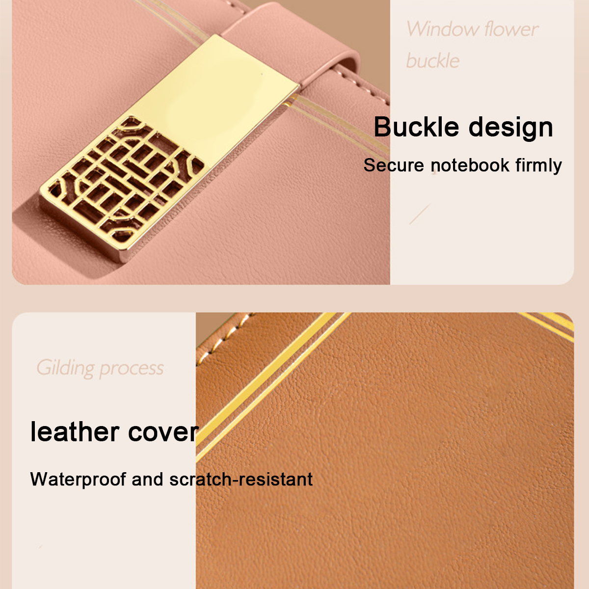 (Can Engrave Logo) A5 Leather  - Leatherwork Books 评论和价格