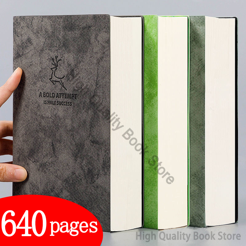 Super Thick Blank Book,80gsm,3 - Leatherwork Books 评论和价格
