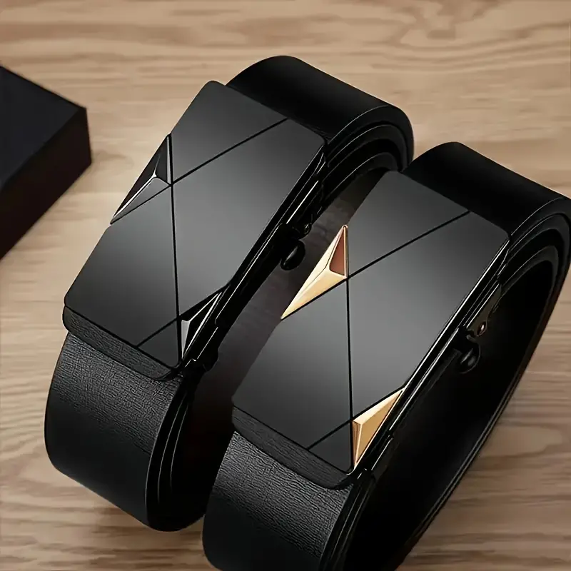 Stylish Men's PU Leather Belt  - Leather Works Belt 评论和价格