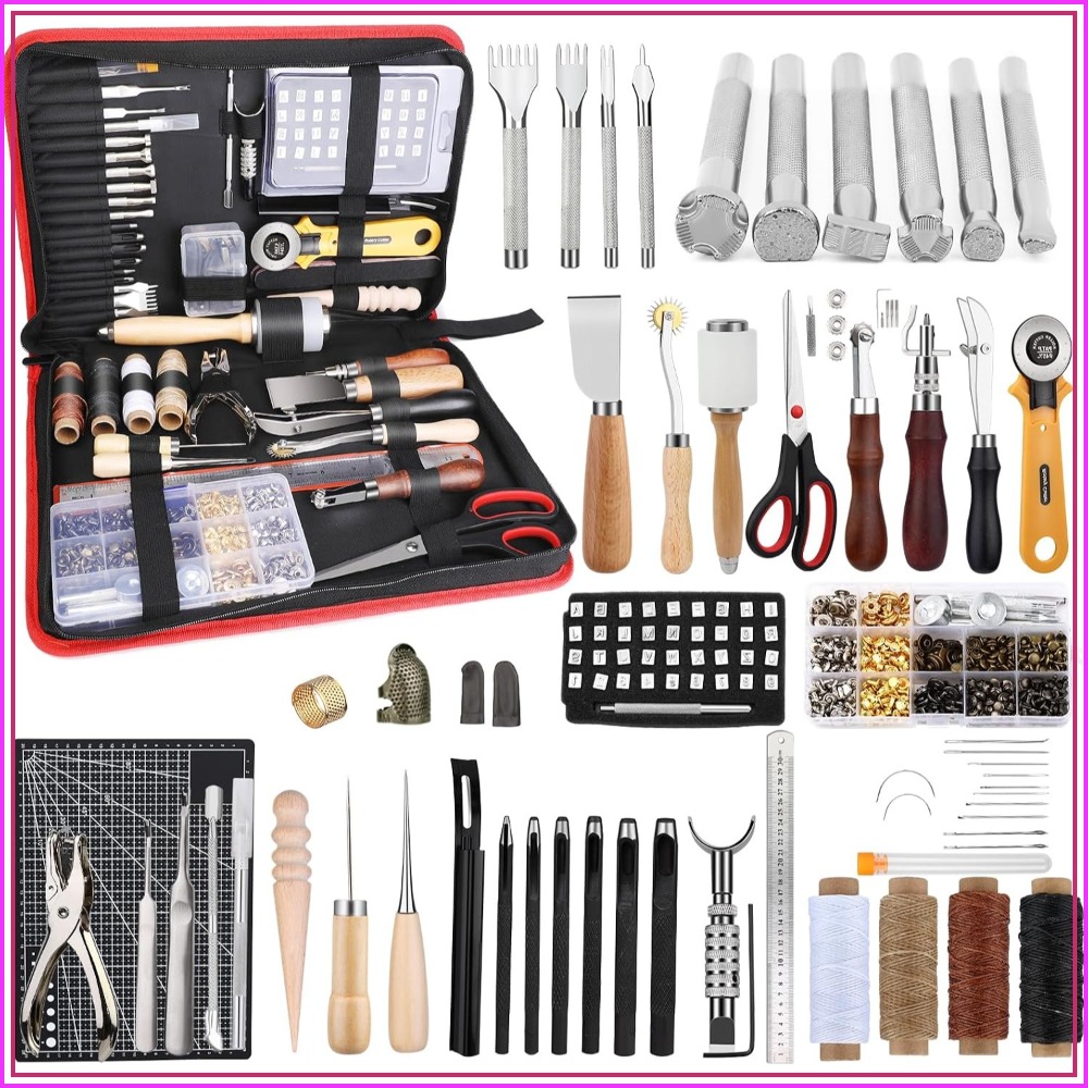 Leather Craft Kit for Beginner - Leatherwork Kits For Beginners 评论和价格