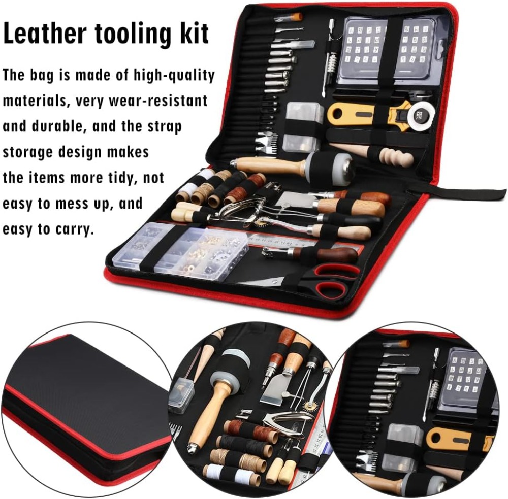 Leather Craft Kit for Beginner - Leatherwork Kits For Beginners 评论和价格