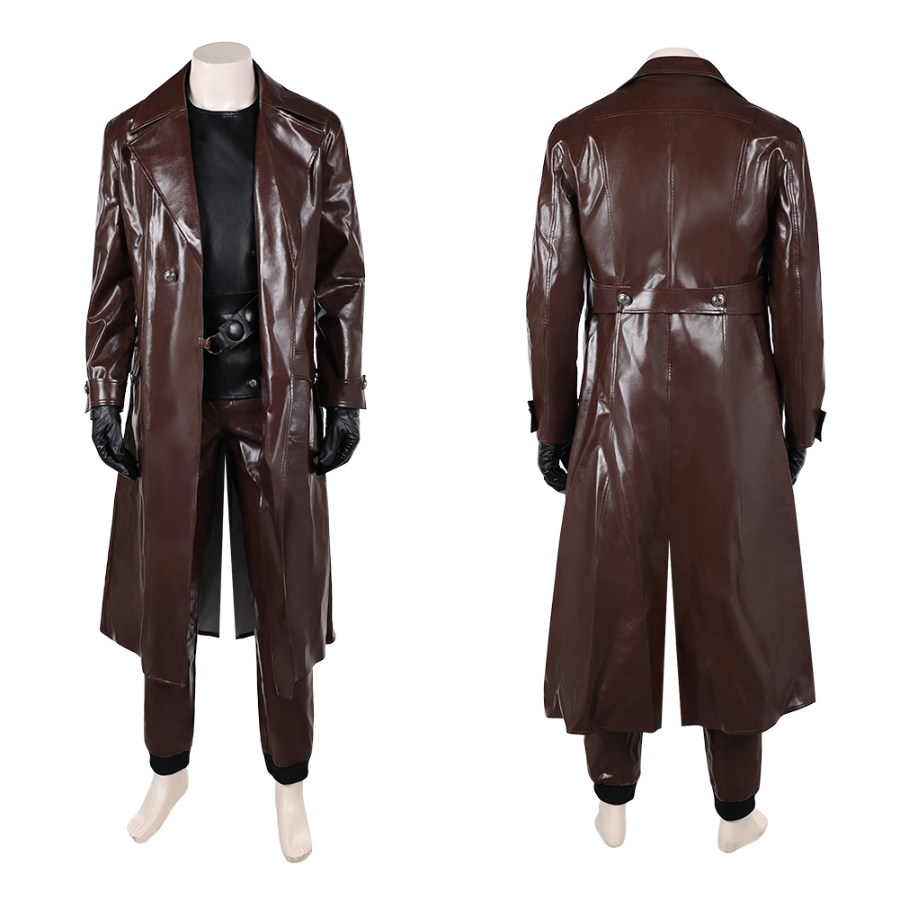 Noir Cosplay Costume Leather J - Leather Work Hat 评论和价格
