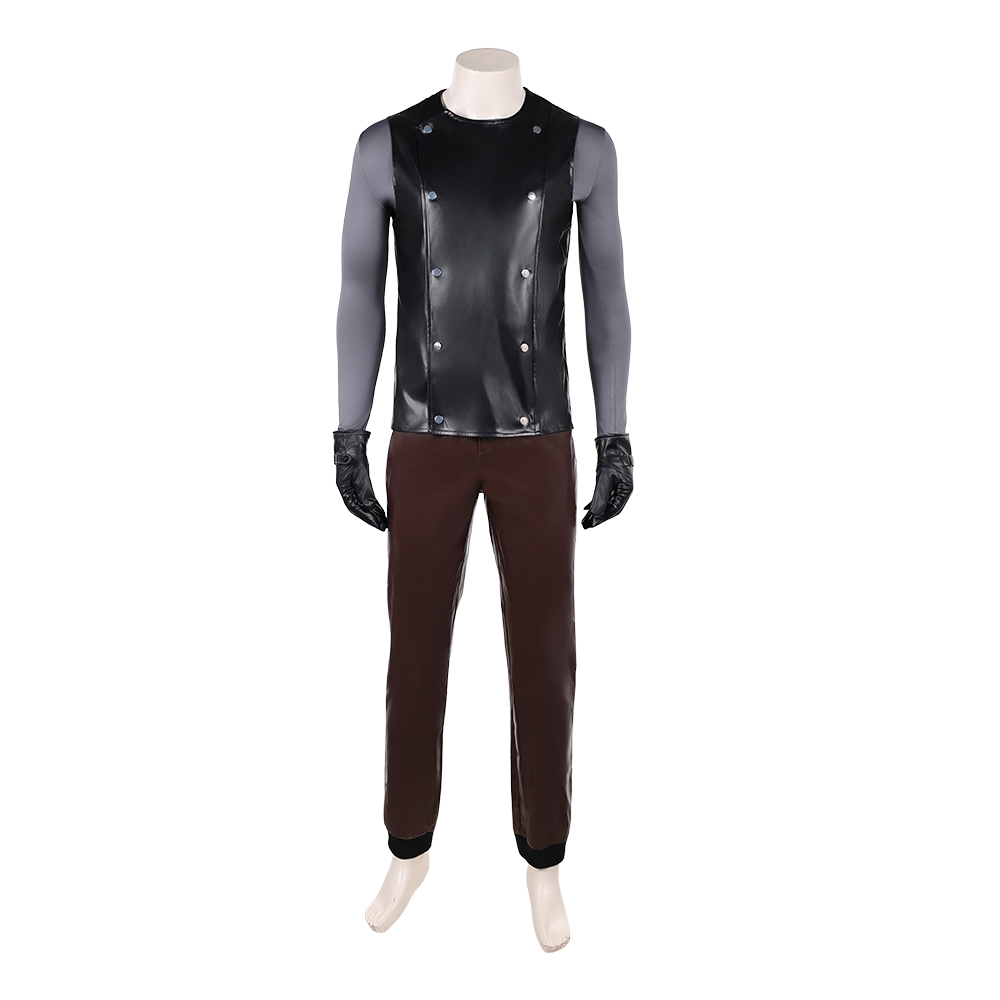 Noir Cosplay Costume Leather J - Leather Work Hat 评论和价格