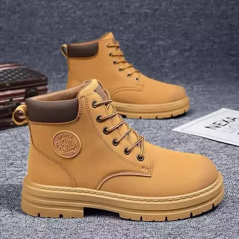 Special Men's Retro Work Shoes - Leather Work Organiser 评论和价格