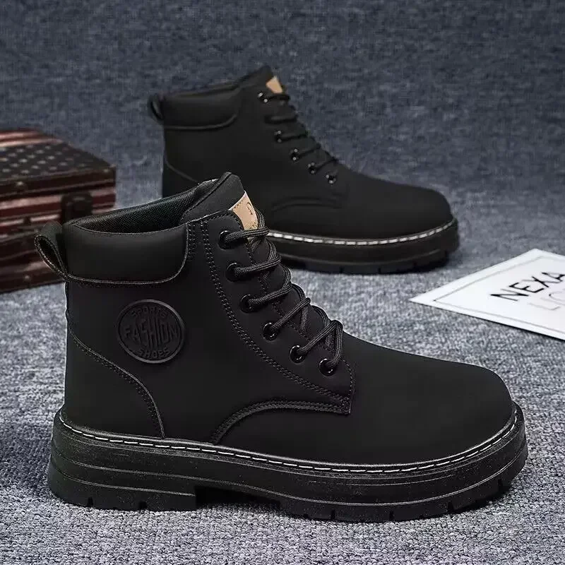 Special Men's Retro Work Shoes - Leather Work Organiser 评论和价格